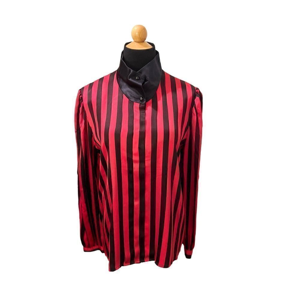 VALENTINO SILK VINTAGE VALENTINO BOUTIQUE SILK TOP BLOUSE SIZE 10